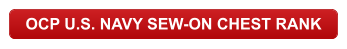 OCP U.S. NAVY SEW-ON CHEST RANK