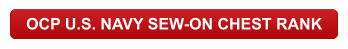 OCP U.S. NAVY SEW-ON CHEST RANK